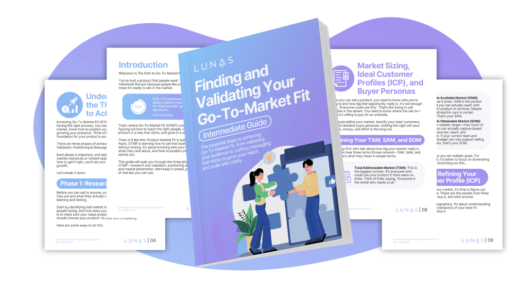 Landing Page Sneak Peek - Finding Validating GTM