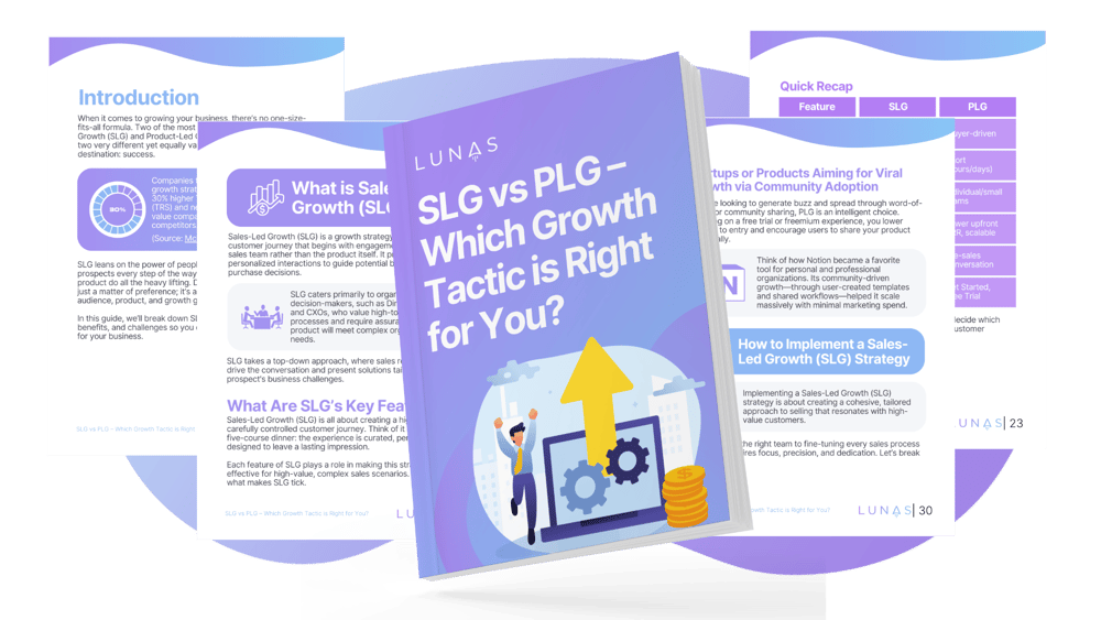 SLG PLG Sneak Peek