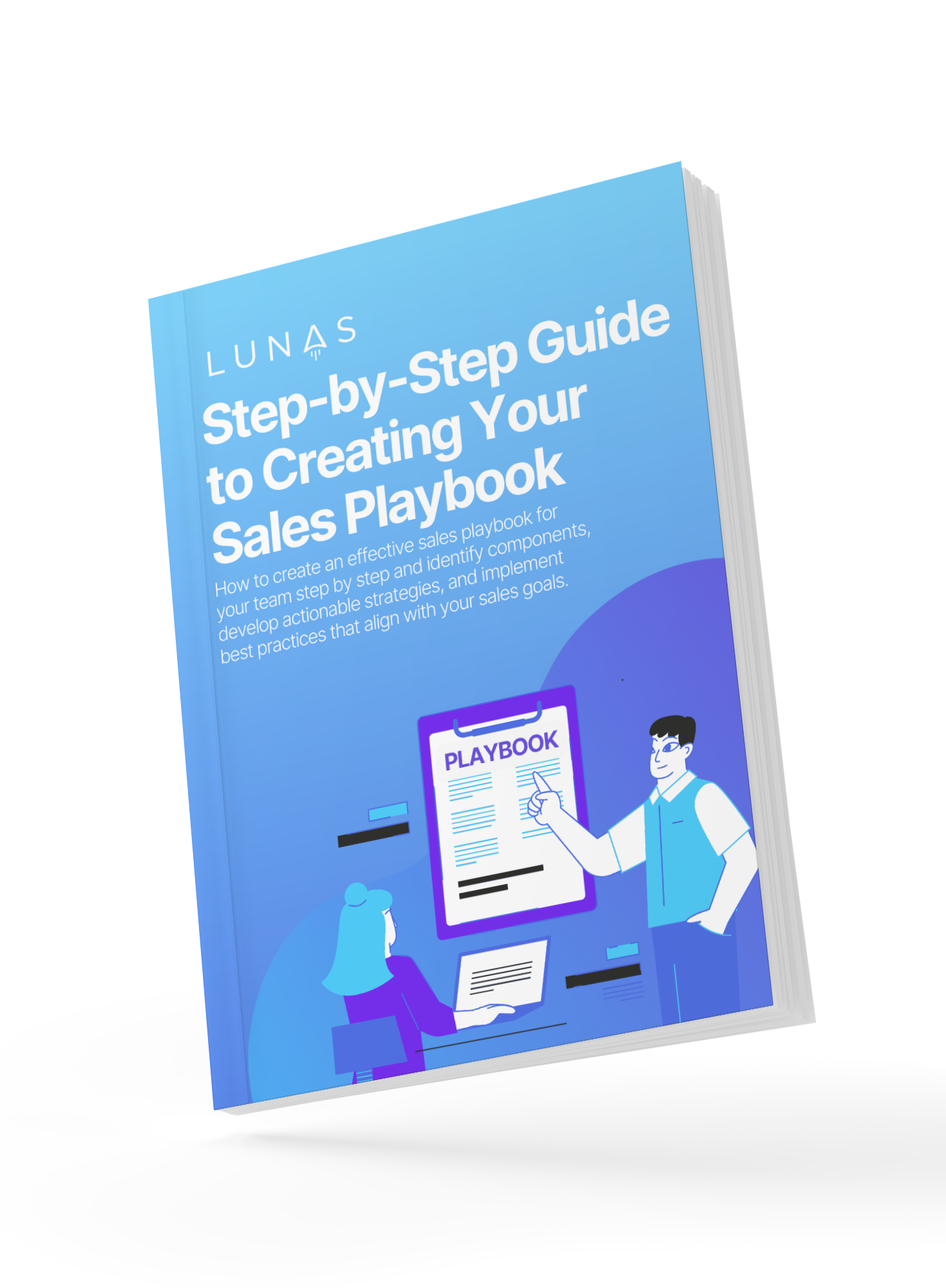 New Lunas Mock Ebook - Guide to creating sales playbook