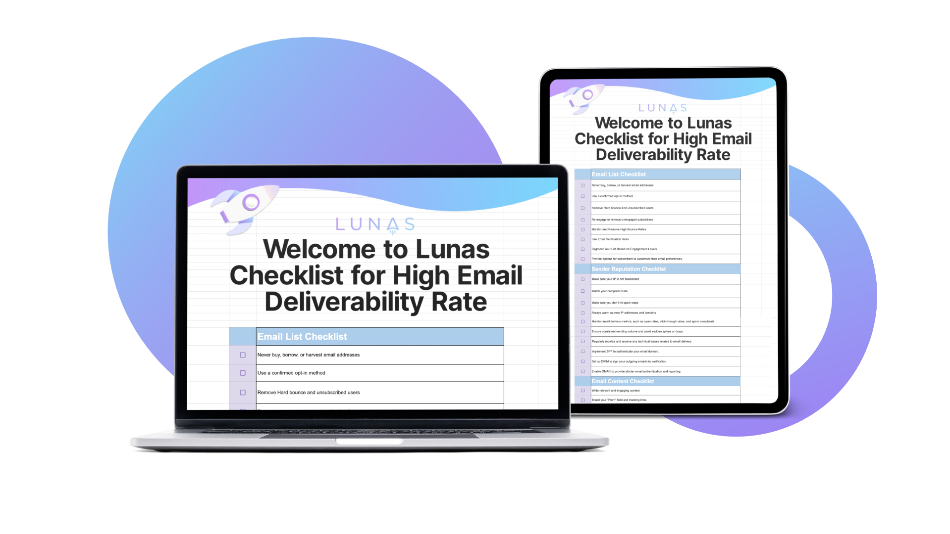 deliverability checklist preview